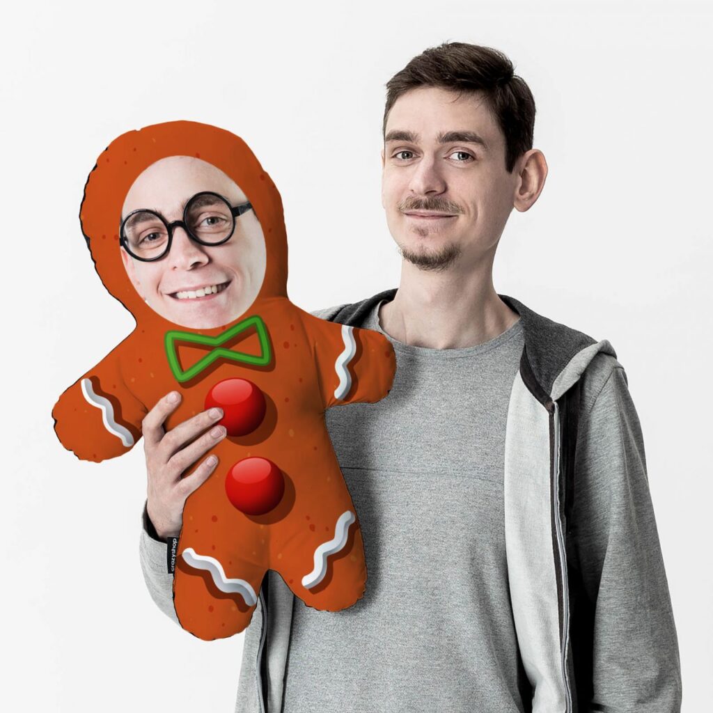 Poduszka PIERNIK prezent na święta dla przyjaciela