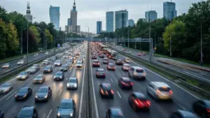 Wpływ nowych inwestycji drogowych na płynność ruchu w stolicy